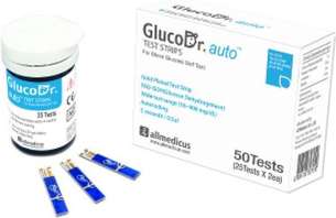 GlucoSafe/GlucoDr Bloedglucose teststrips 2x25
