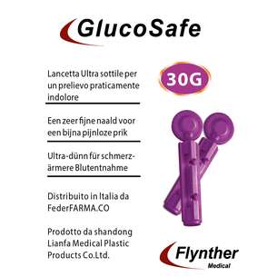 GlucoSafe 30G lancetten (100 stuks)