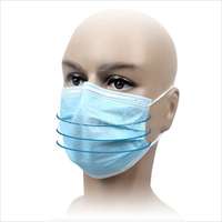 Medisch Mondmasker Type 2 wegwerp blauw met oorlussen - chirurgische mondmaskers - 3 laags masker - 50 stuks